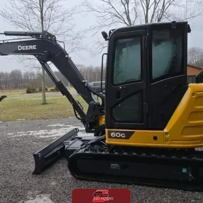 2022 John Deere 60G Hydraulic Excavator – NO RESERVE